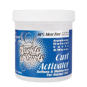 WORLDS OF CURLS Curl Activator Gel For Normal Hair - 16.2oz