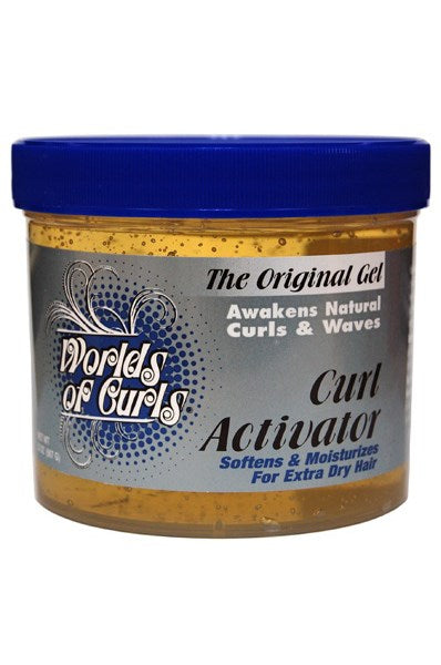 WORLDS OF CURLS Curl Activator Gel For Extra Dry Hair - 32oz