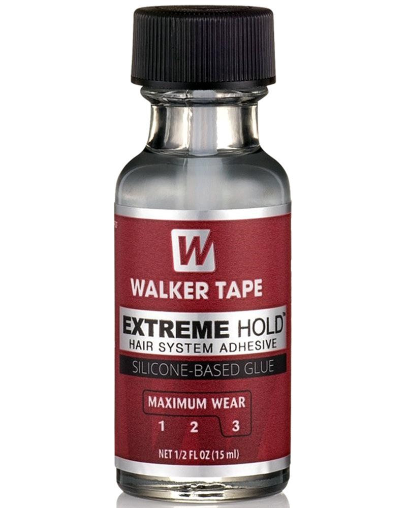 WALKER TAPE Extreme Hold Hair System Adhesive - O.5oz Brush-On