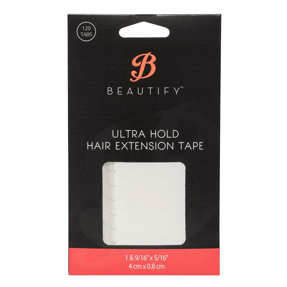 WALKER TAPE Hair Extension Tabs (120pcs, 4cm x 0.8cm) - Ultra Hold