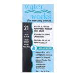 WATER WORKS Water Activated Permanent Powder Hair Color - 21 Blue Black