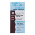 WATER WORKS Water Activated Permanent Powder Hair Color - 34 Mahogany