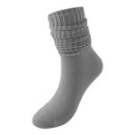 KIM & C Slouch Socks - Dark Gray / Size 9-11