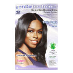GENTLE TREATMENT No-Lye Conditioning Creme Twin Pak Relaxer Kit - Super