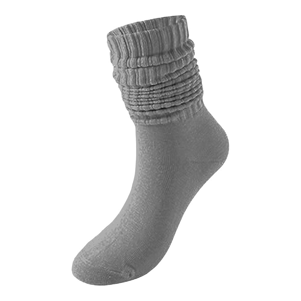 KIM & C Slouch Socks - Dark Gray / Size 6-8