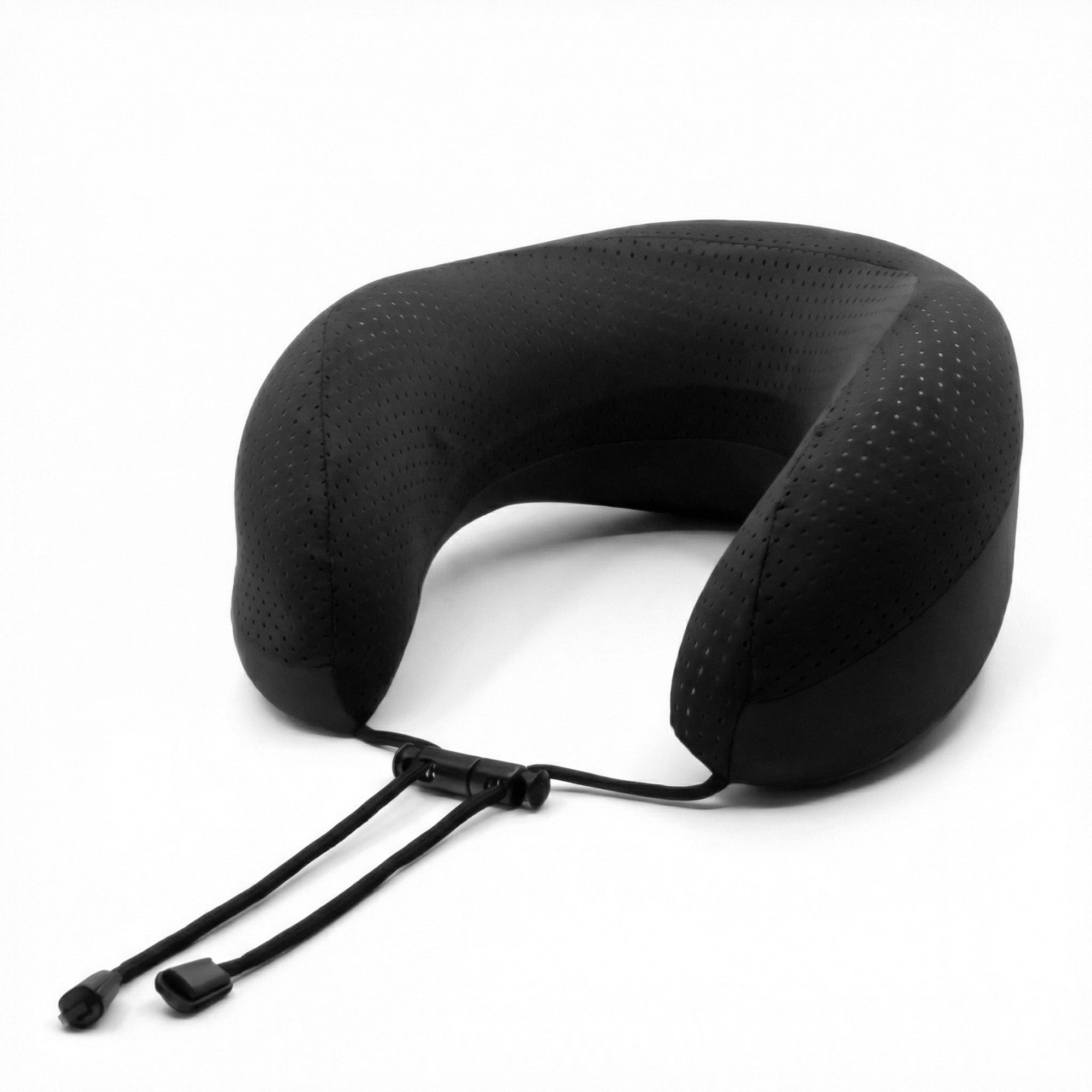 Intervision Mesh Memory Foam Travel Pillow - Black