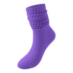 KIM & C Slouch Socks - Purple / Size 9-11