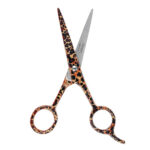ANNIE Premium Stainless Steel Straight Hair Shears - Leopard / 5.5inch