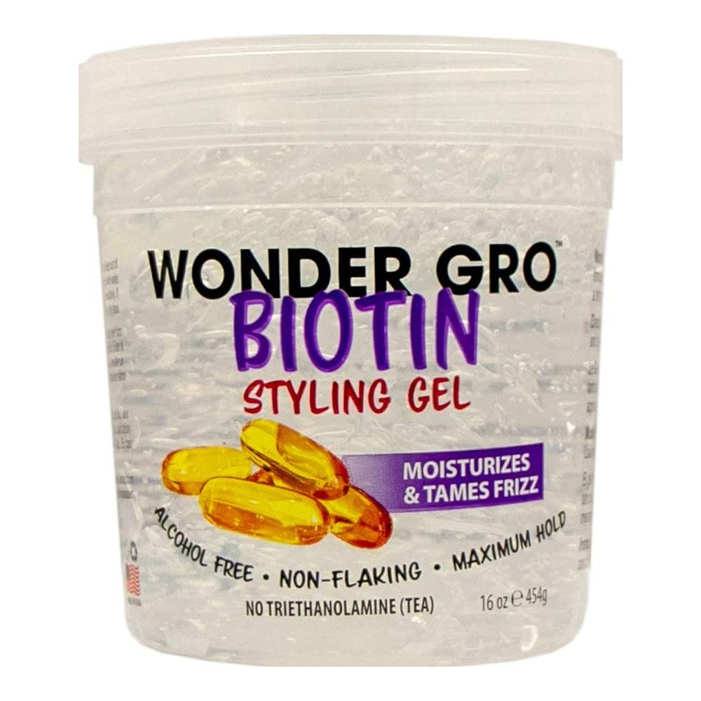 WONDER GRO Hair Styling Gel (16oz) - Biotin