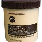 TCB No Base Cream Hair Relaxer - 15oz / Regular