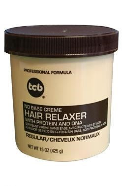 TCB No Base Cream Hair Relaxer - 15oz / Regular