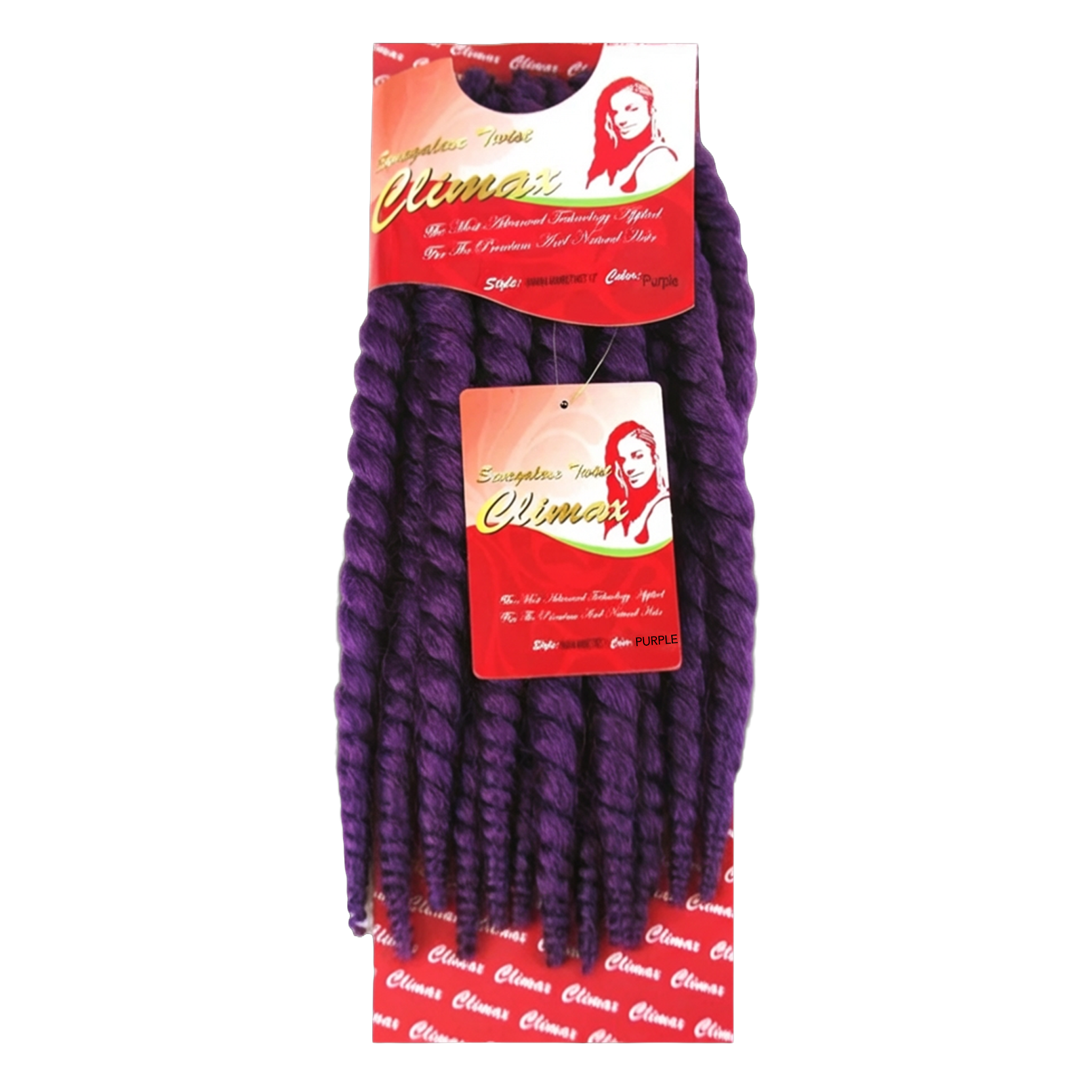 CLIMAX Havana Mambo Twist Braid - PURPLE / 12inch
