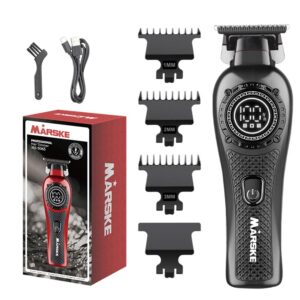 MARSKE Professional Wireless Trimmer - Black