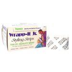 GRAHAM BEAUTY Wrapp-It Jr. Styling Strips Carton (9 Packs/Carton) - White