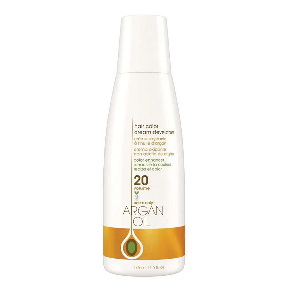 ONE 'N ONLY Argan Oil Color Cream Developer - 6oz / Vol.20