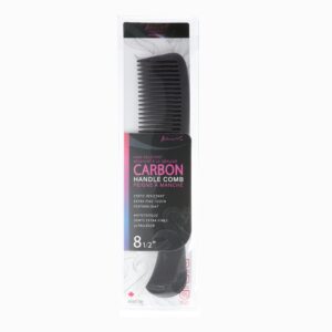 Kim & C Carbon Handle Comb 8 1/2inch