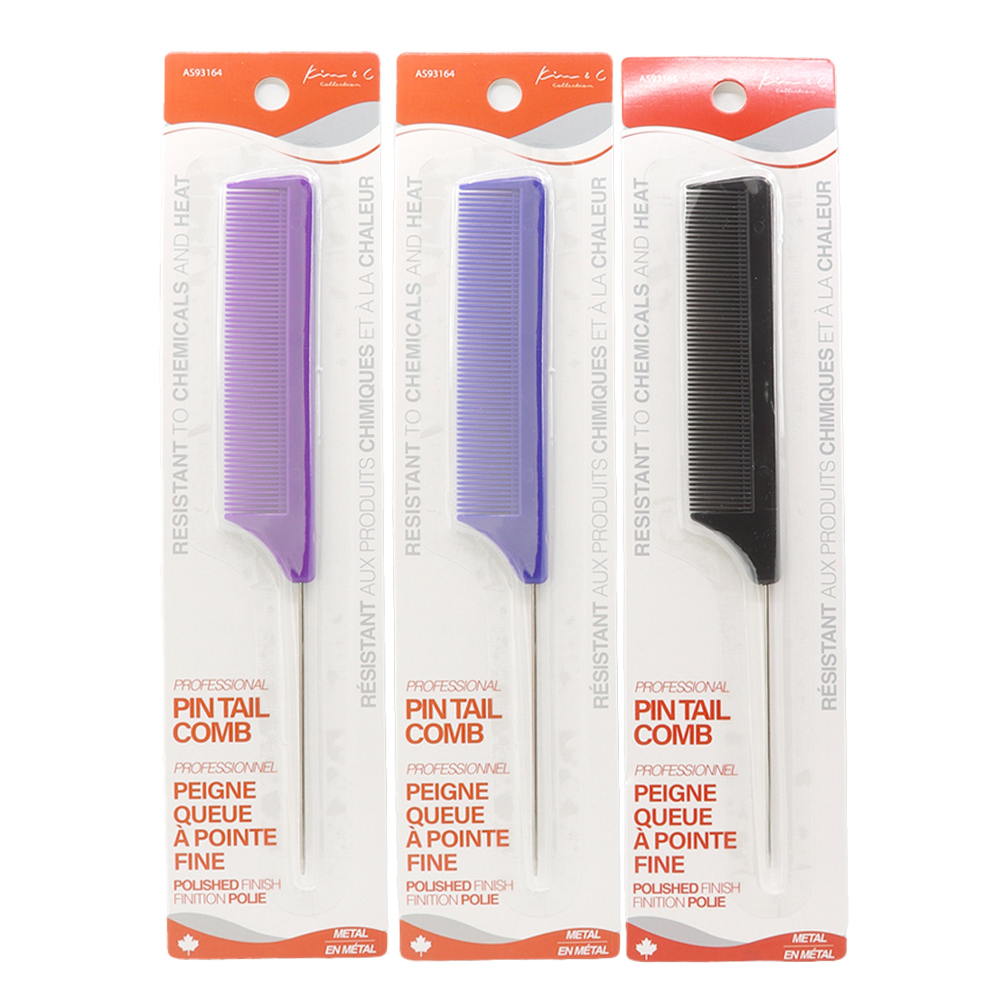 Kim & C PIN TAIL COMB - Assorted
