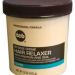 TCB No Base Cream Hair Relaxer - 15oz / Super