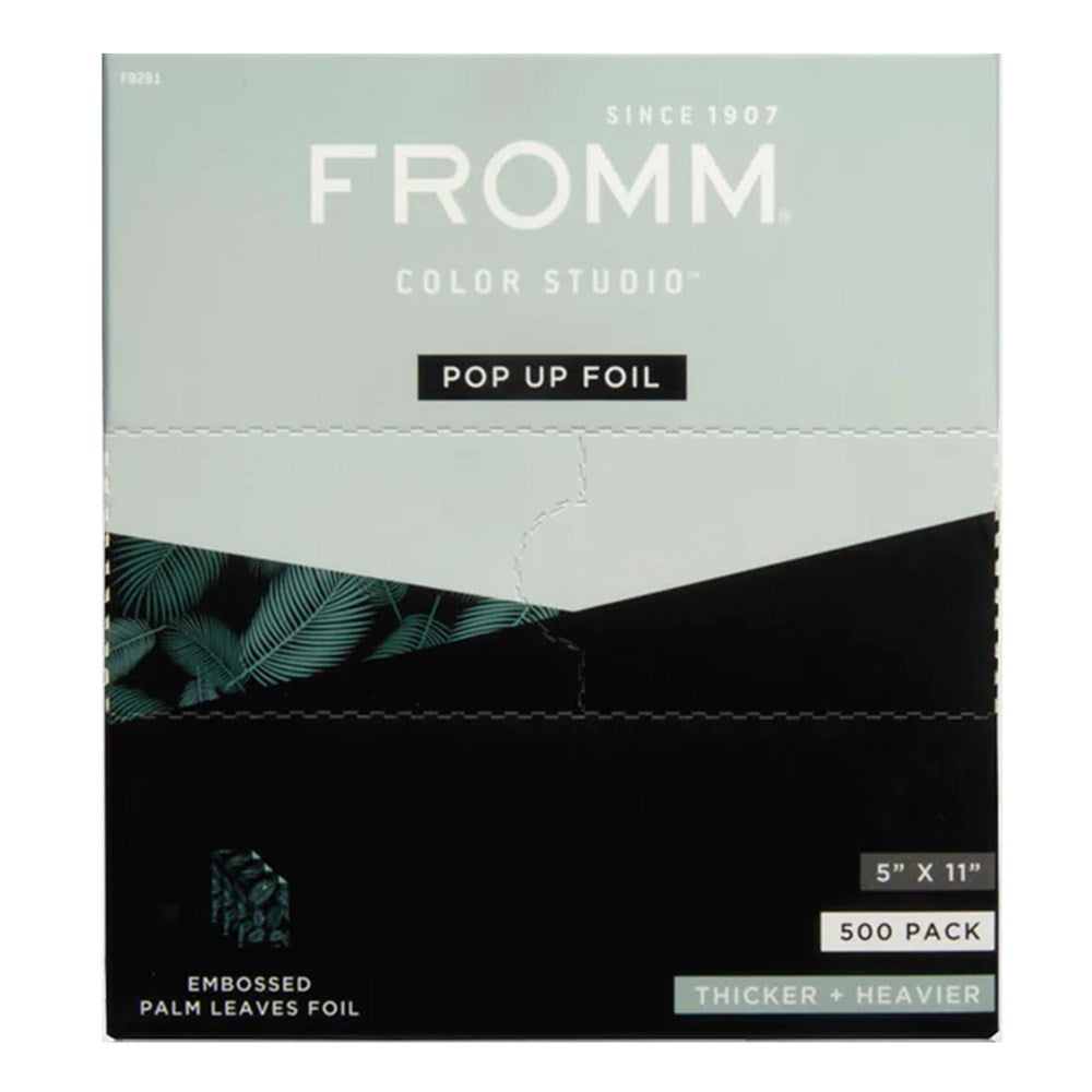 FROMM Embossed Pop Up Foil (5"X11") - 500 Pack - Palm Leaves