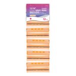 KIM & C Cold Wave Rods - Jumbo 12 Ct / 12/16" Sandy