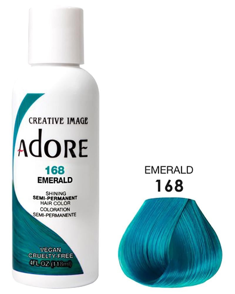 ADORE SEMI Permanent Hair Color (4oz) - 168 Emerald