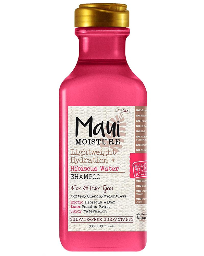 MAUI MOISTURE Lightweight Hydration Hibiscus Water Shampoo - 19.5oz (Bonus size of 13oz)