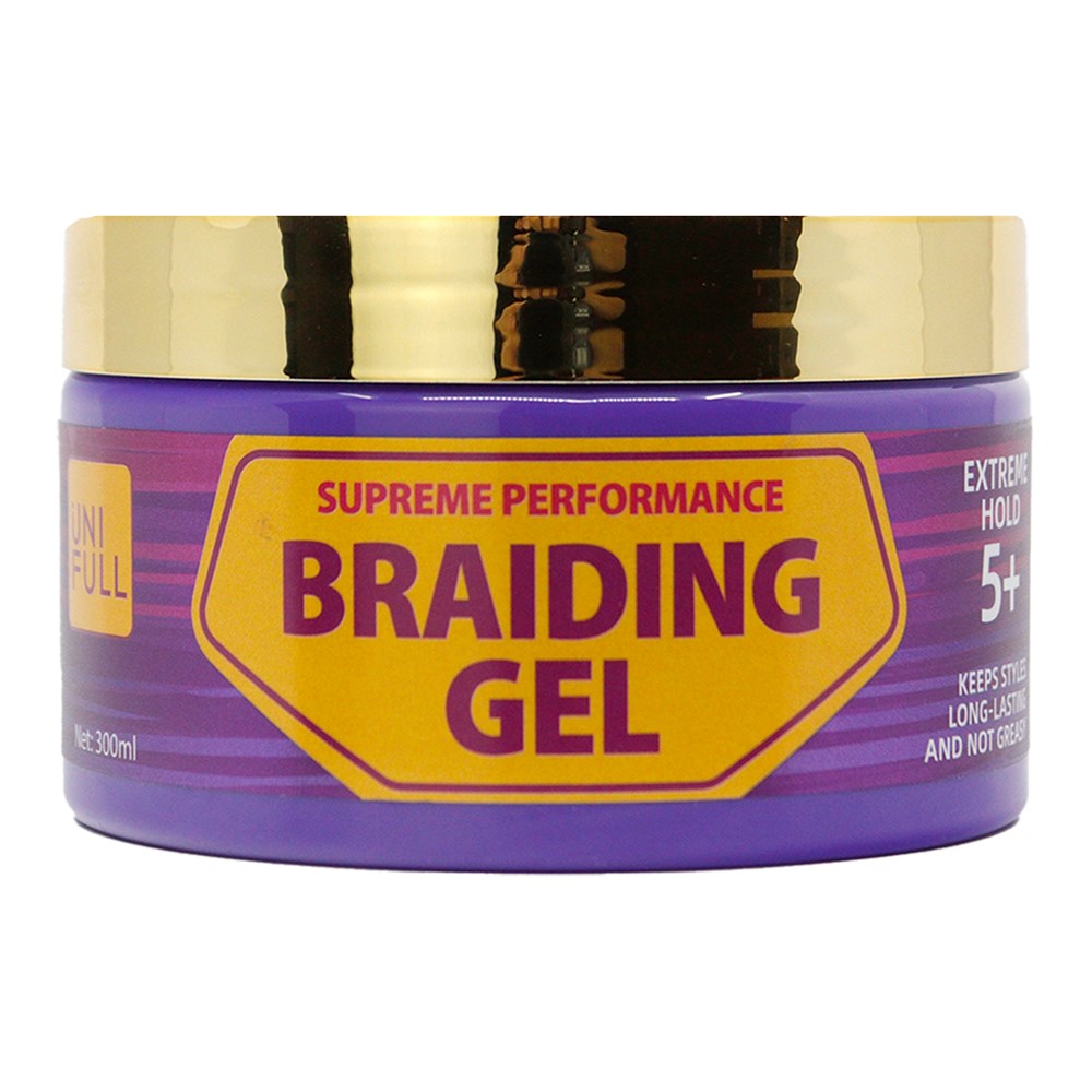 UNI FULL Braiding Gel - Extreme Hold 5 + / 300ml