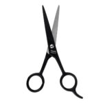 ANNIE Premium Stainless Steel Straight Hair Shears - Black / 5.5inch