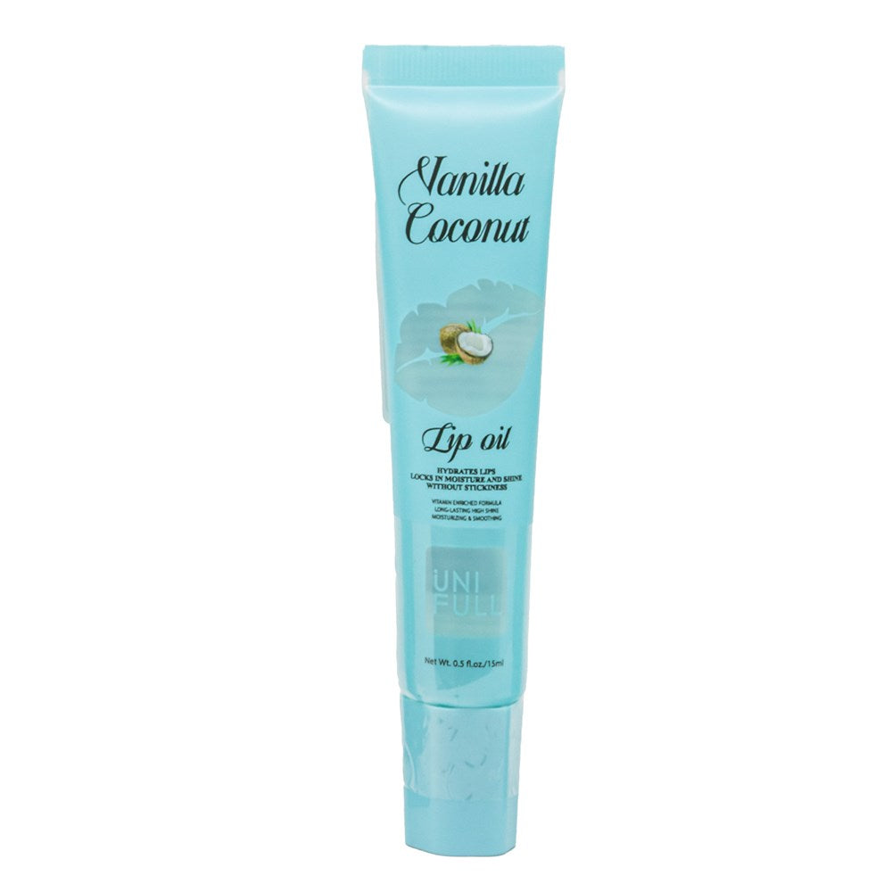 UNI FULL Lip Oil (15ml) - Vanilla Coconut