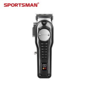 SPORTSMAN Professional Wireless Hair Clipper - Black