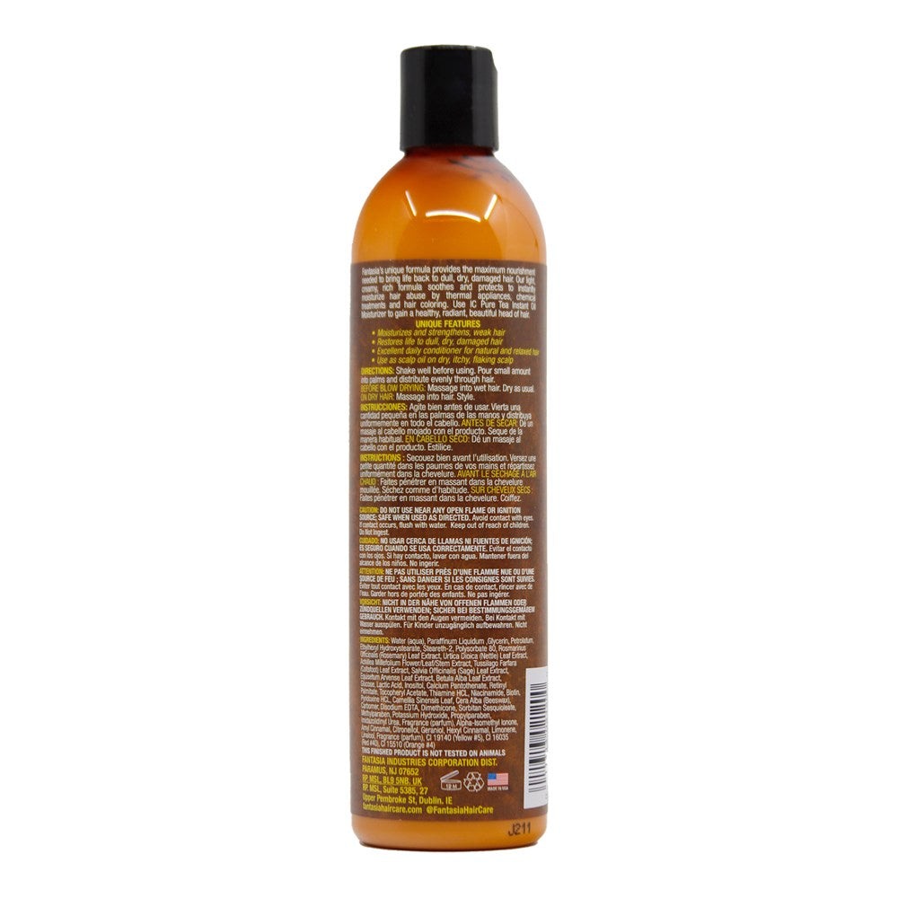 FANTASIA IC Pure Tea Instant Oil Moisturizer Hair Lotion - 10oz