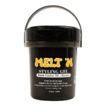EBIN MELT'N Styling Gel - Black [Black Castor Oil + Keratin] / 16oz