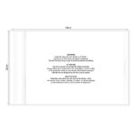 KIM & C Zipper Poly Bags with suffocation warning notice (100pc/pk) - 25cm x 40cm
