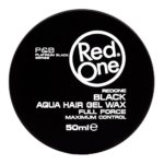 RED ONE Mini Aqua Hair Gel Wax (50ml) - Black