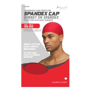 Kim & C Spandex Cap-One Size - Assorted
