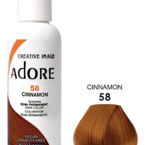 ADORE SEMI Permanent Hair Color (4oz) - 058 Cinnamon