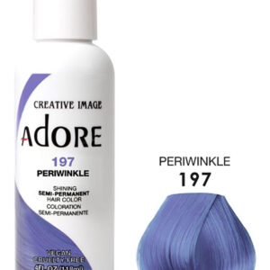 ADORE SEMI Permanent Hair Color (4oz) - 197 Periwinkle