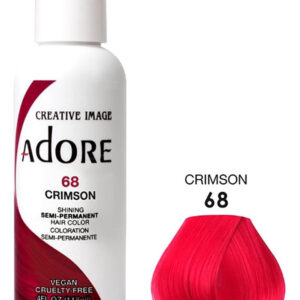 ADORE SEMI Permanent Hair Color (4oz) - 068 Crimson