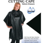 ANNIE Shampoo & Cutting Cape with Velcro Closure [ Soft Vinyl]