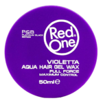 RED ONE Mini Aqua Hair Gel Wax (50ml) - Violetta