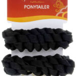 KIM & C 2pcs Braided Ponytail Holders