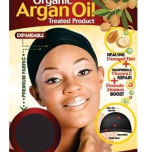 MAGIC COLLECTION Stocking Wig Cap 2pcs with Argan Oil Treated