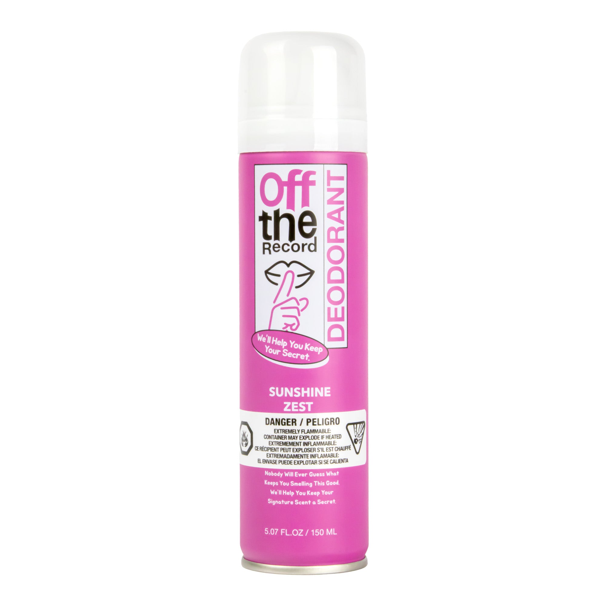 OFF THE RECORD Deodorant (5.07oz) - Sunshine Zest