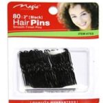 MAGIC COLLECTION 2 Inch Hair Pin Black