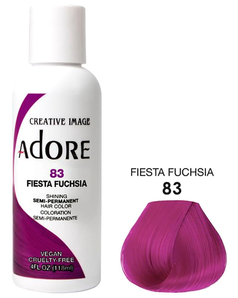 ADORE SEMI Permanent Hair Color (4oz) - 083 Fiesta Fuchsia