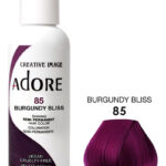 ADORE SEMI Permanent Hair Color (4oz) - 085 Burgundy Bliss