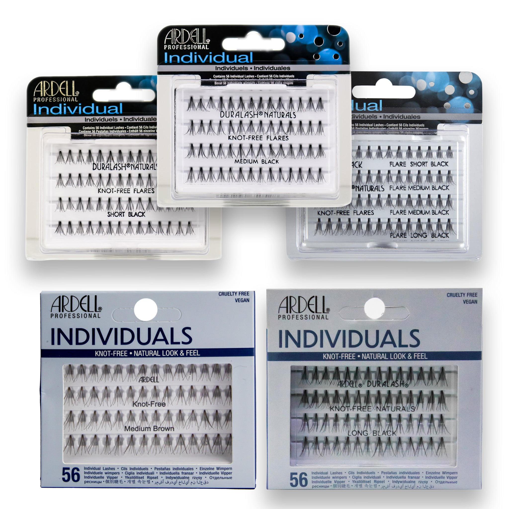 ARDELL Natural Individuals [Knot-Free] - Combo