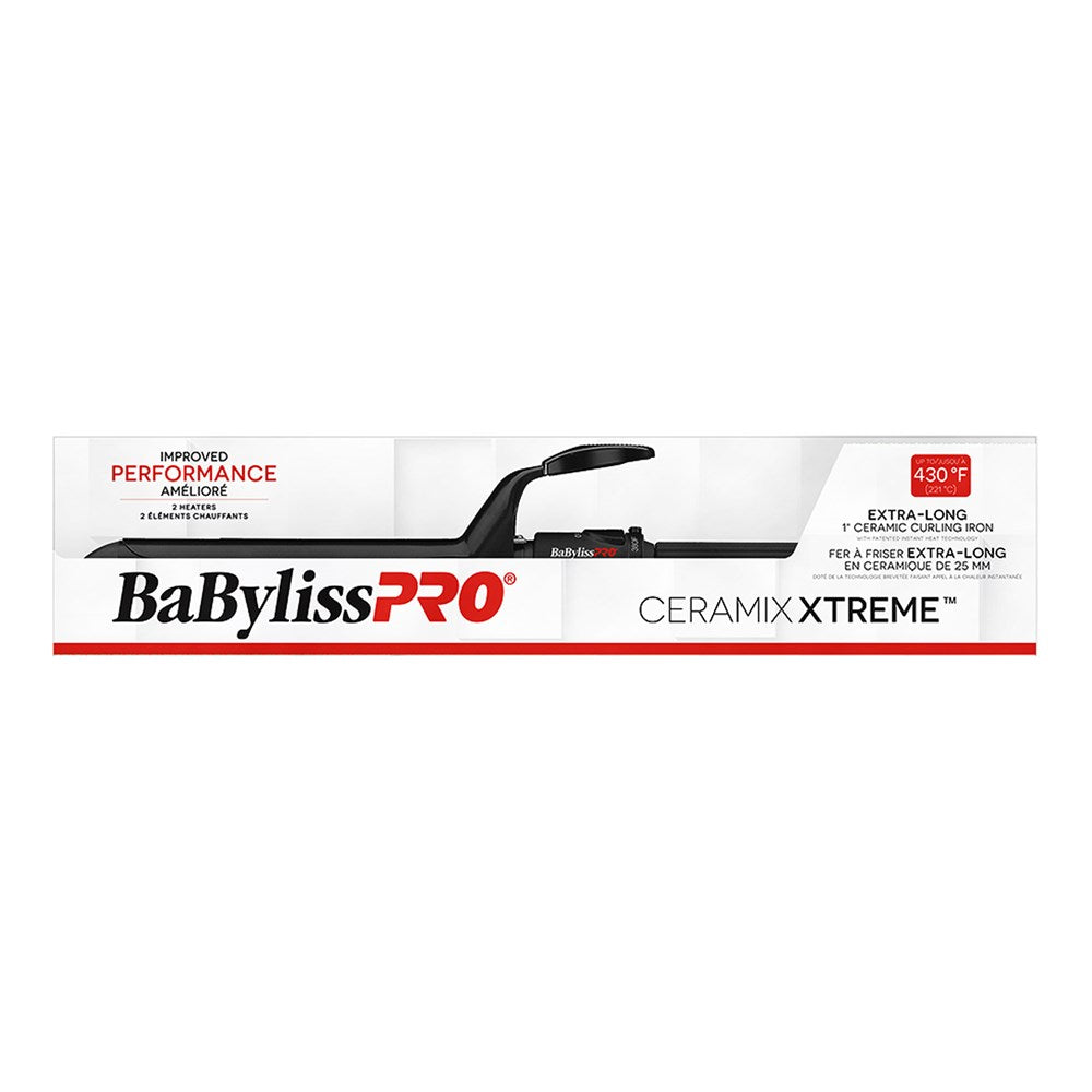 BABYLISS PRO Ceramic Extra-Long Curling Iron - 1"