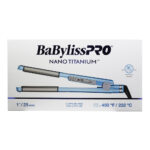 BABYLISS PRO Nano-Titanium & Ceramic Flat Iron - 1"