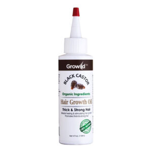 BY NATURES Growild Hair Growth Oil (4oz) - Black Castor